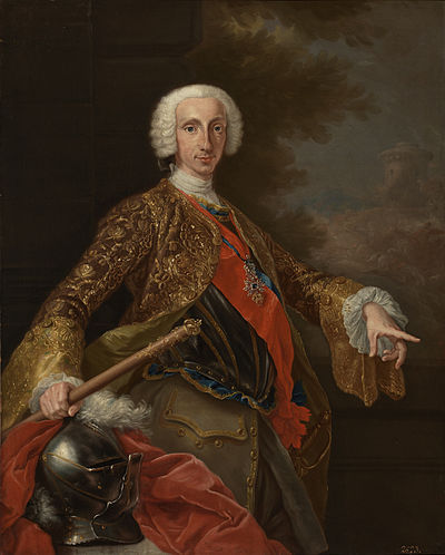Re Carlo III di Spagna, promotore di riforme borboniche.